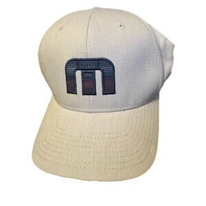 Travis Mathew Men’s Logo Gray SnapBack Hat